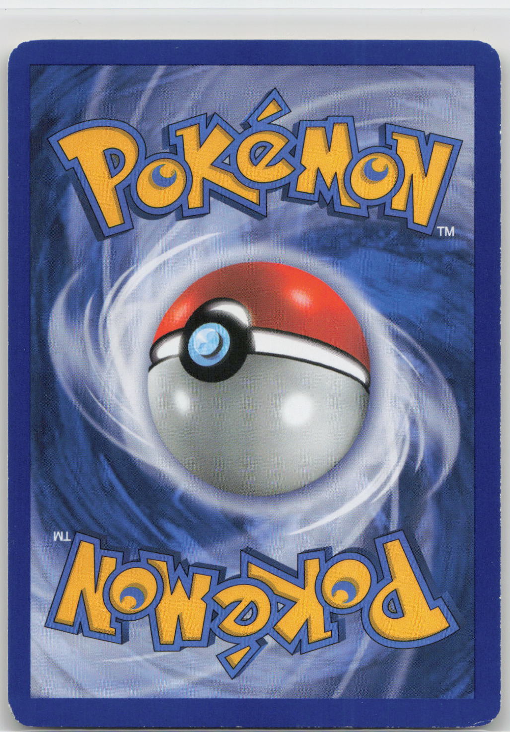 Back of card