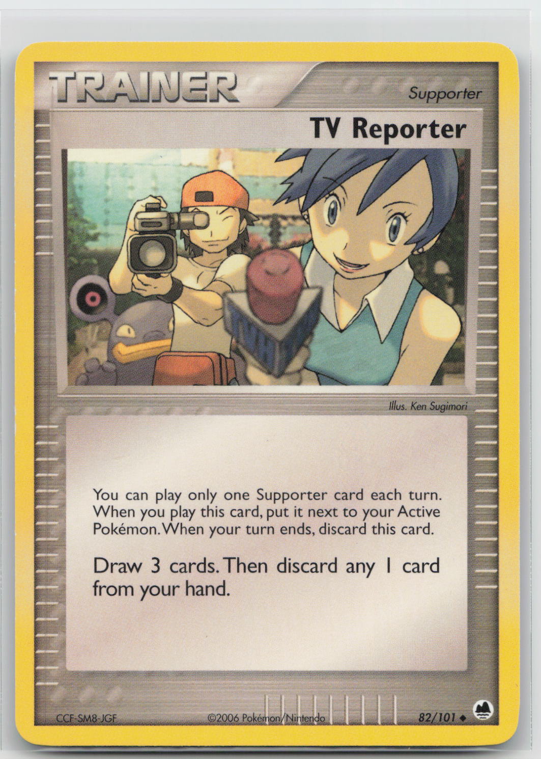 TV Reporter - Dragon Frontiers 082/101