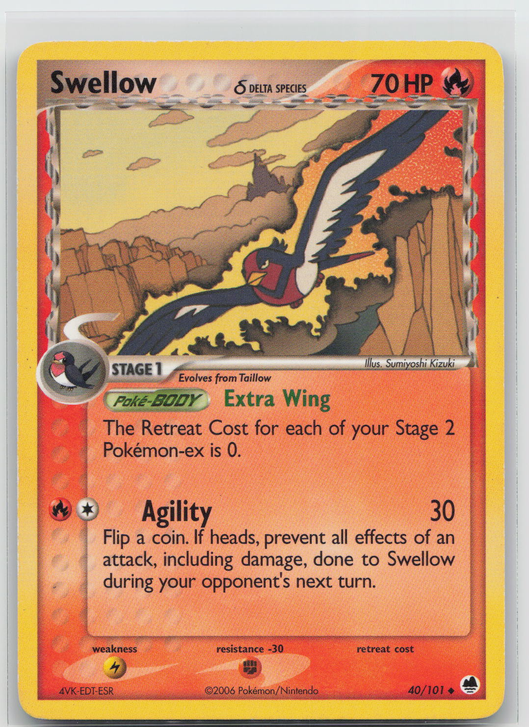 Swellow δ - Dragon Frontiers 40/101