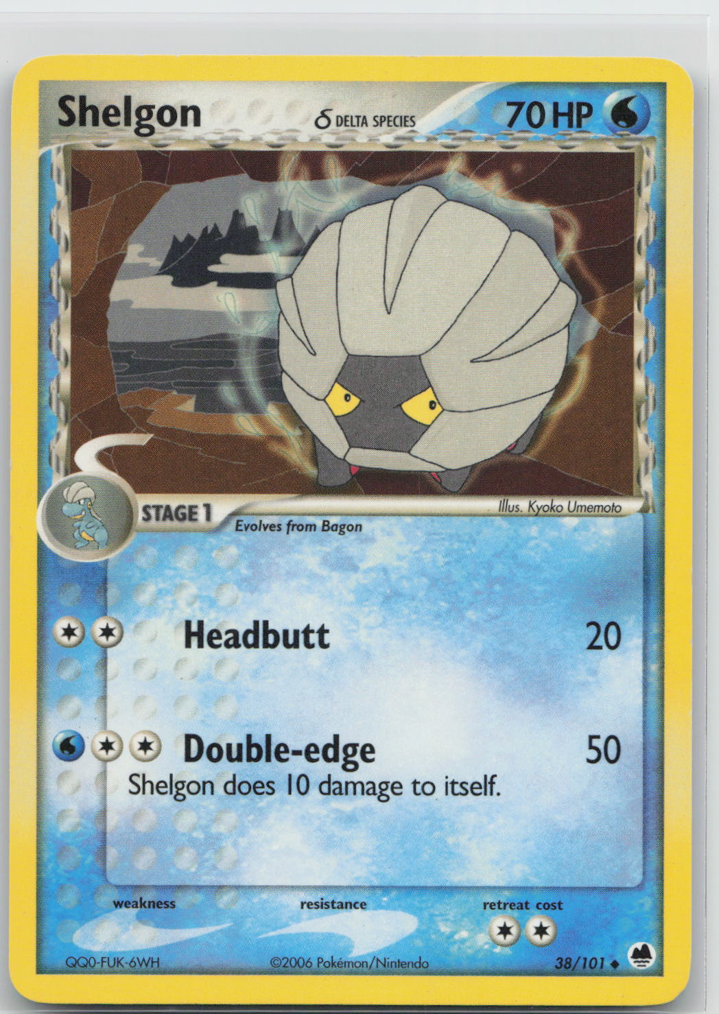 Shelgon δ - Dragon Frontiers 38/101