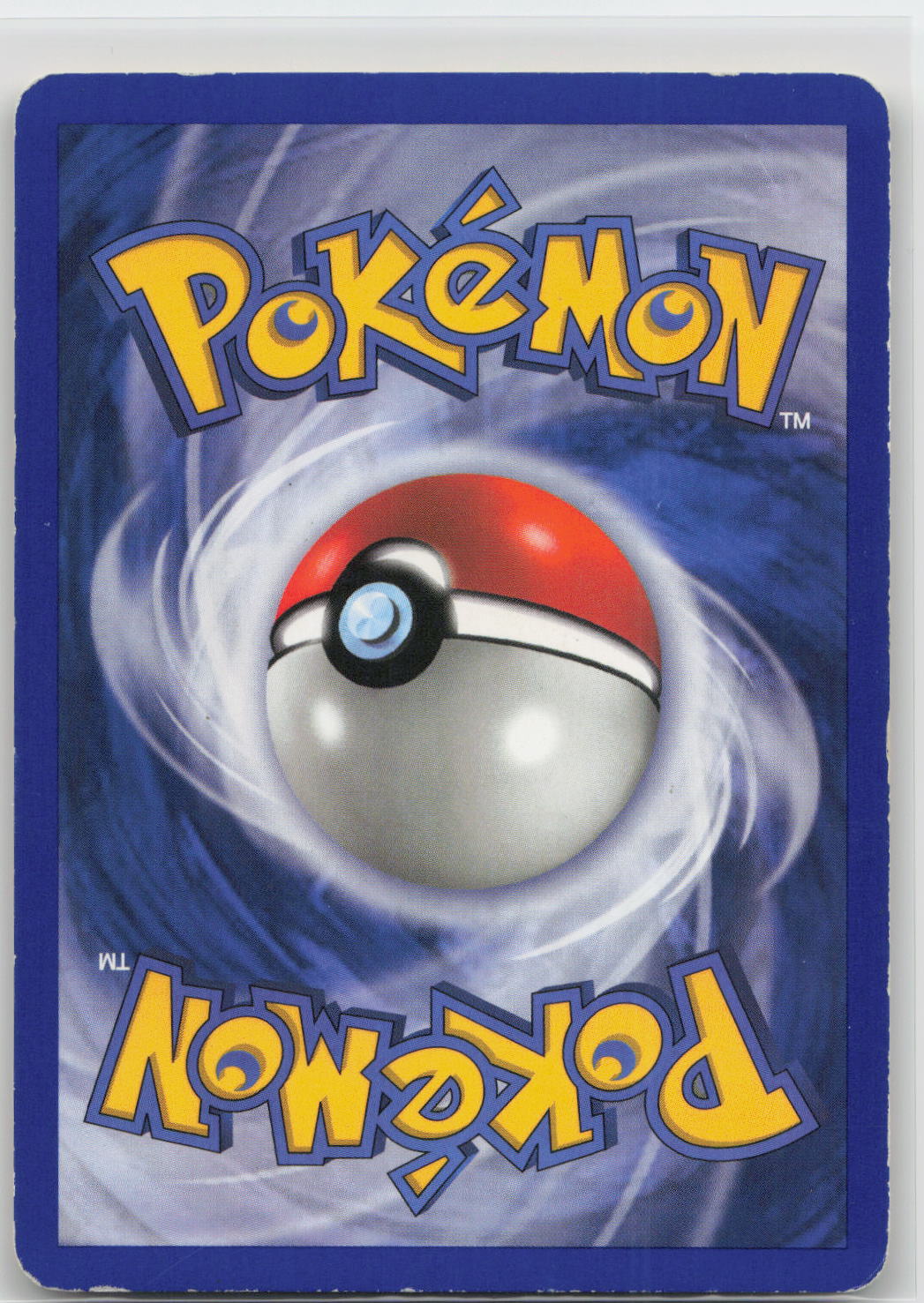 Back of card