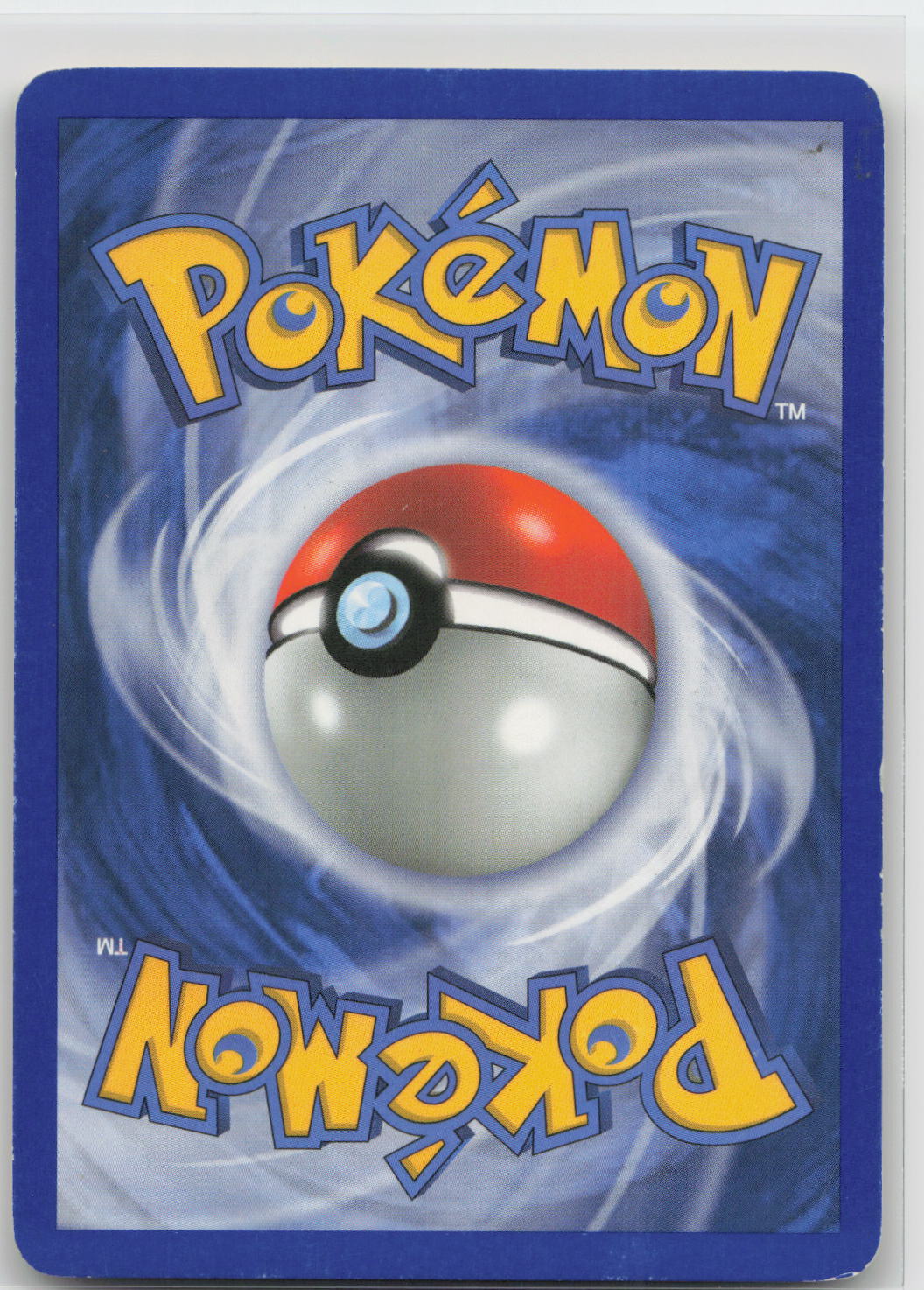 Back of card