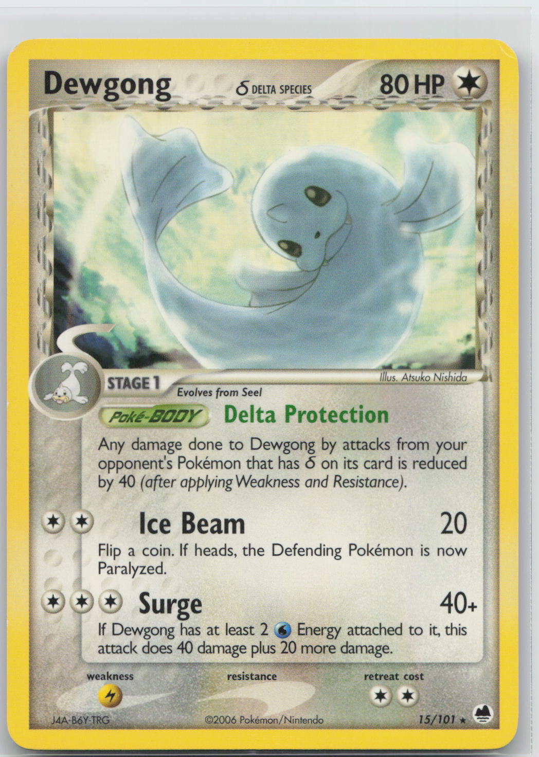 Dewgong δ - Dragon Frontiers 15/101