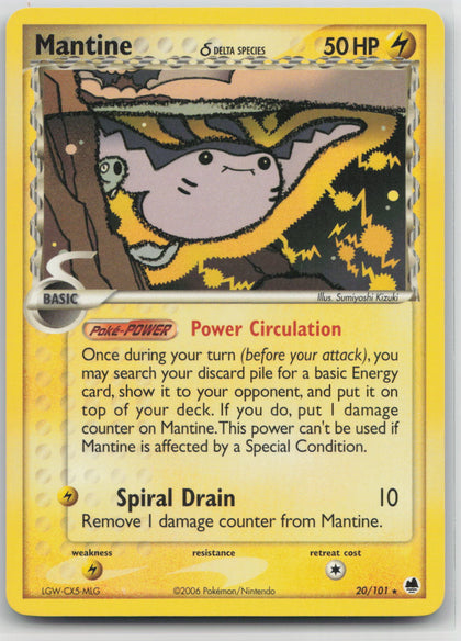 Mantine δ - Dragon Frontiers 020/101