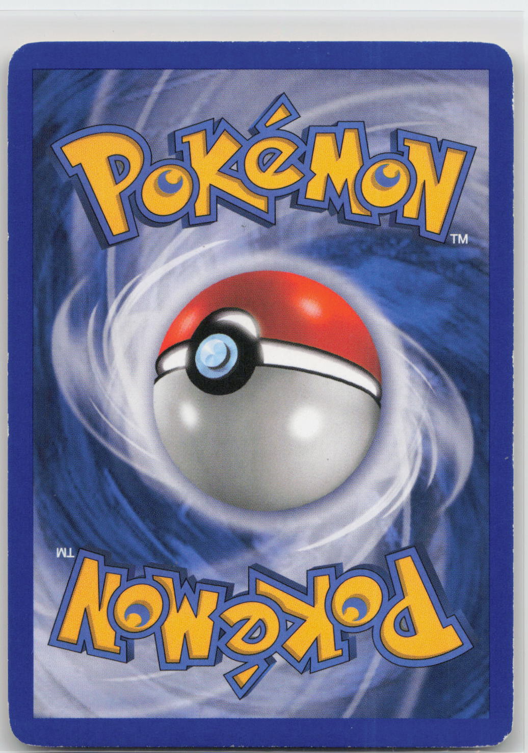 Back of card