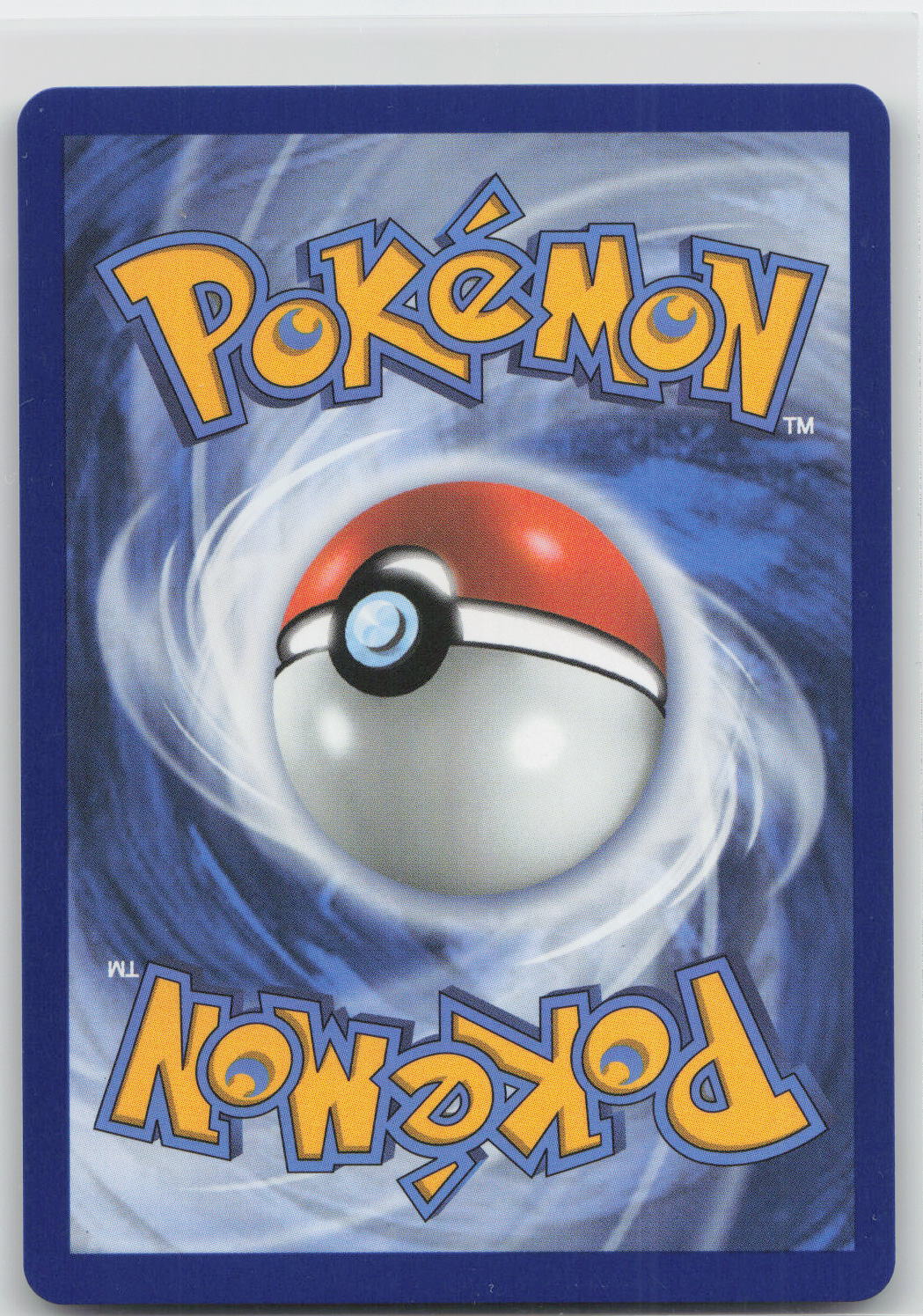 Back of card