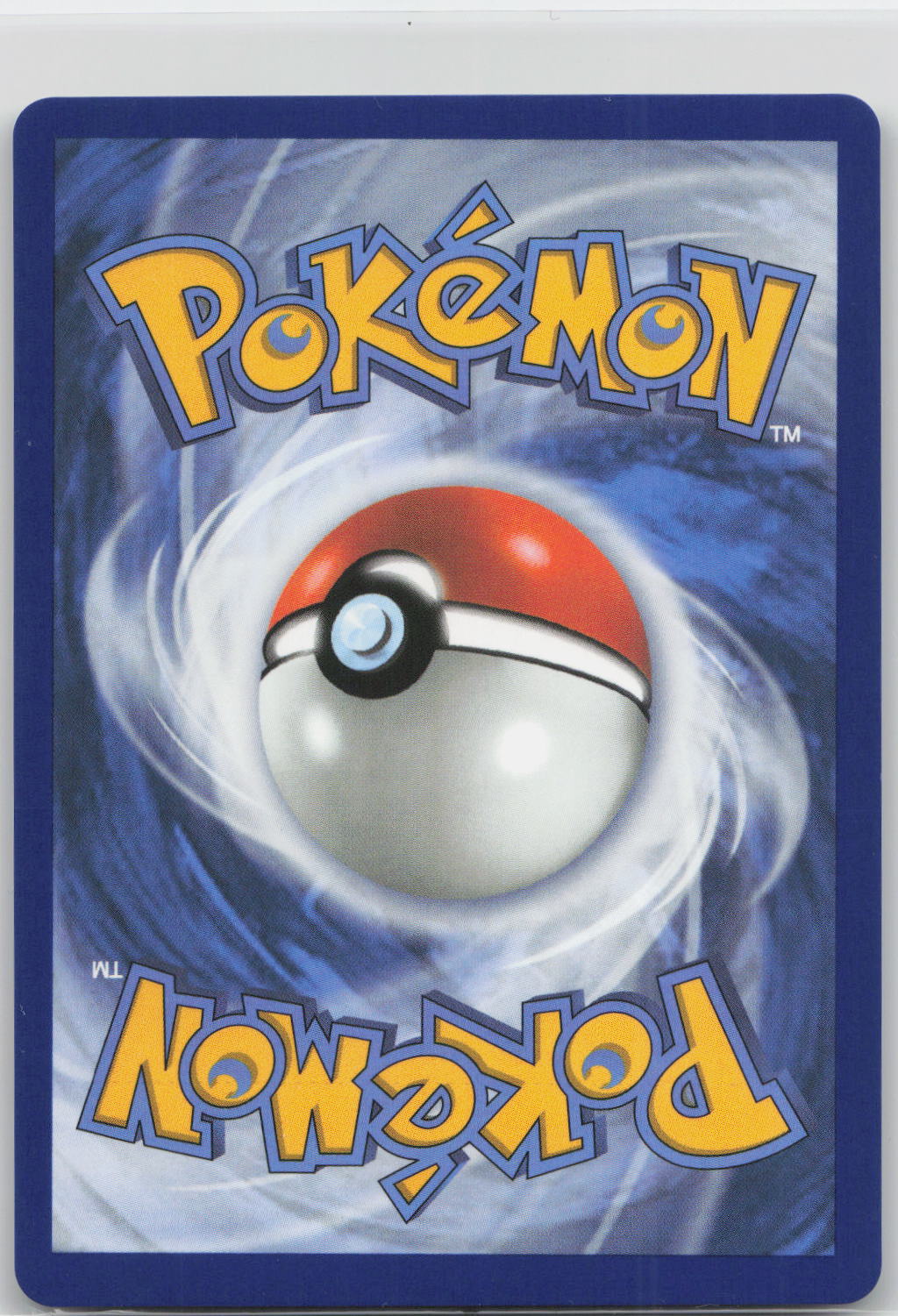 Back of card