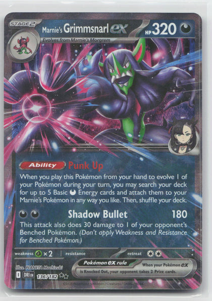 Marnie's Grimmsnarl ex - Destined Rivals 136/182