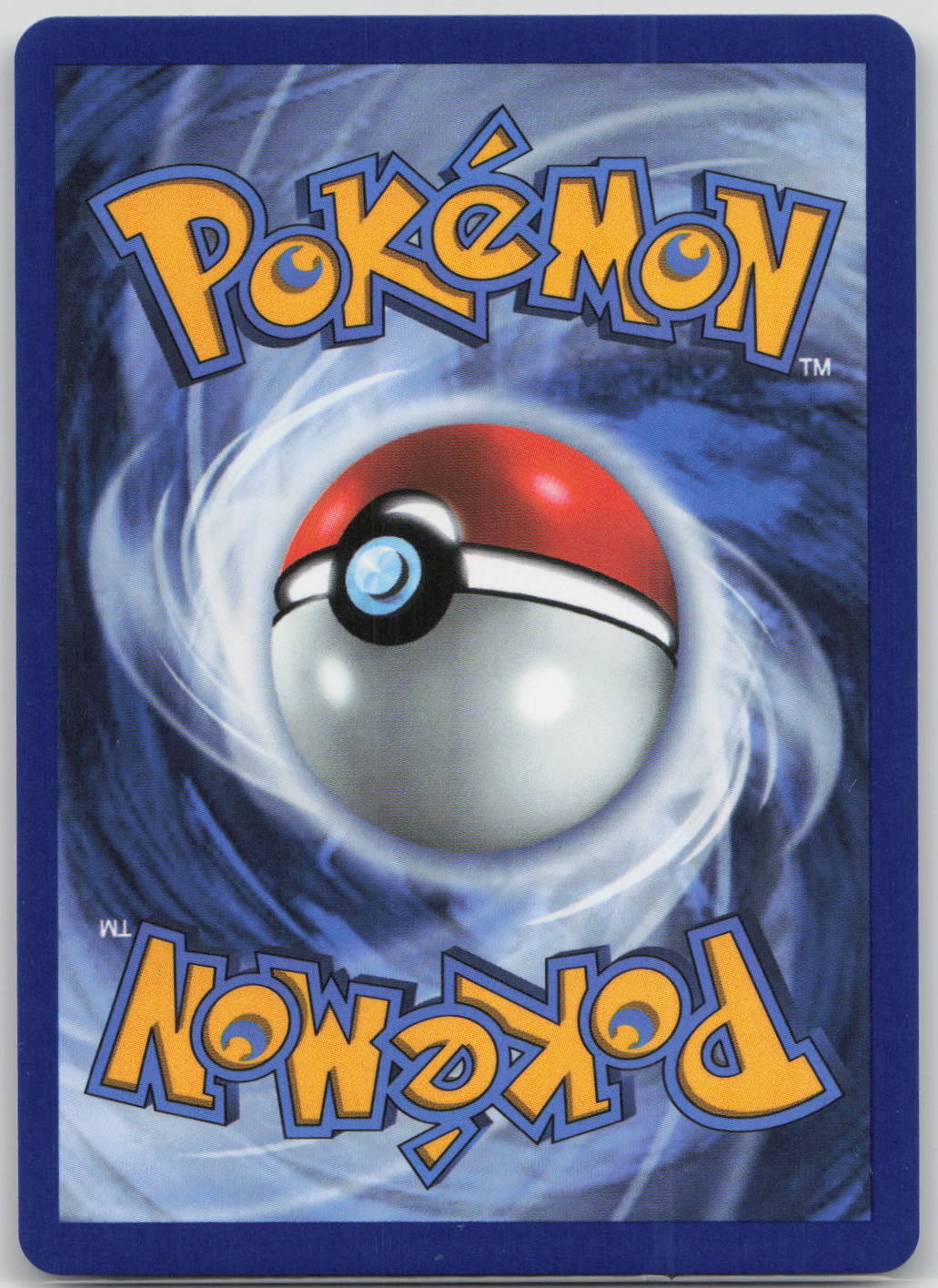 Back of card