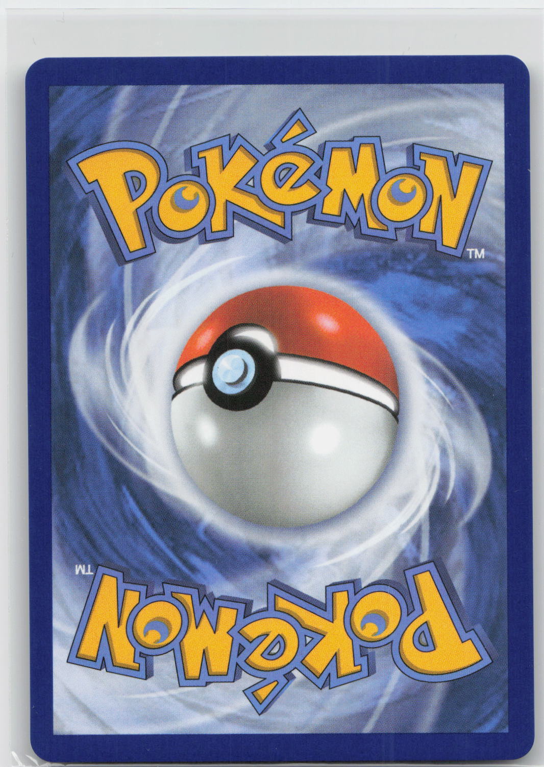 Back of card