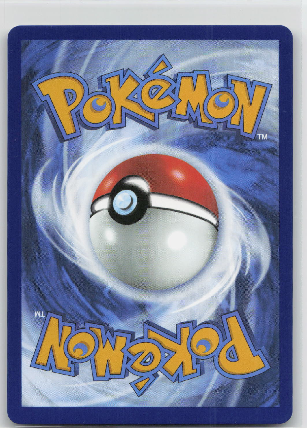 Back of card