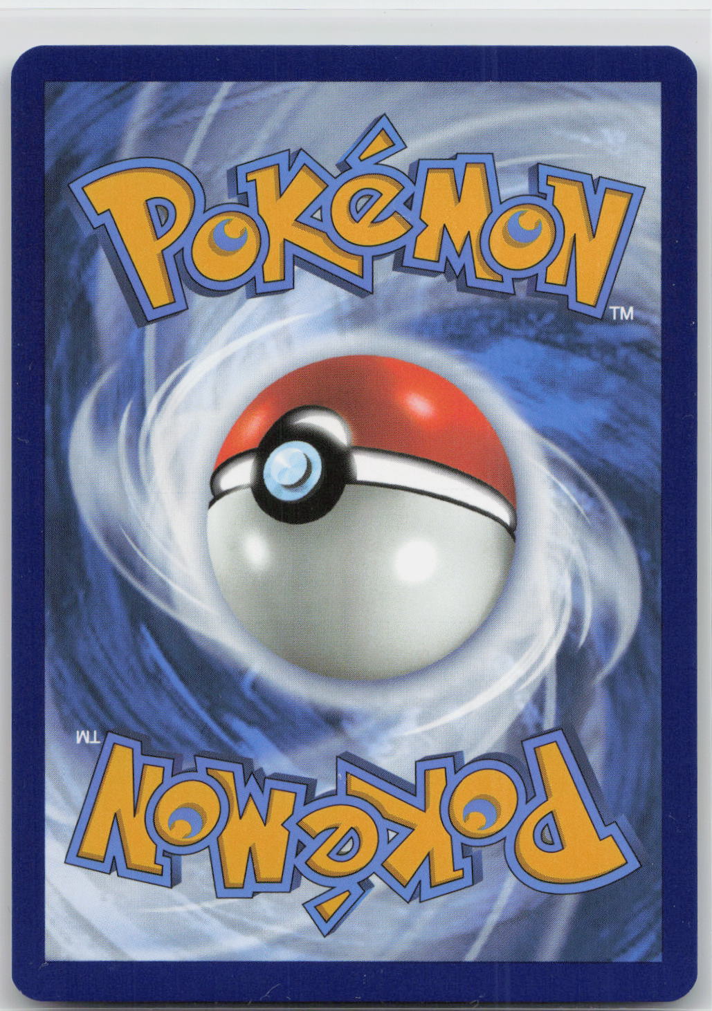 Back of card