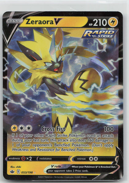 Zeraora V - Chilling Reign 053/198