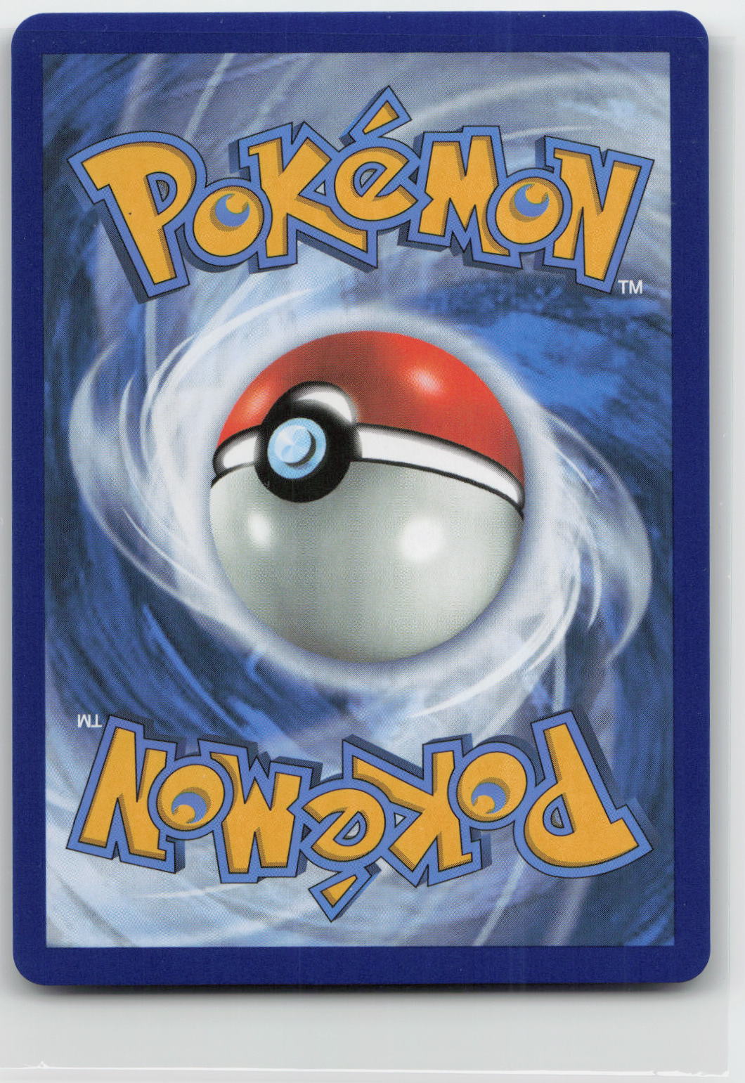 Back of card