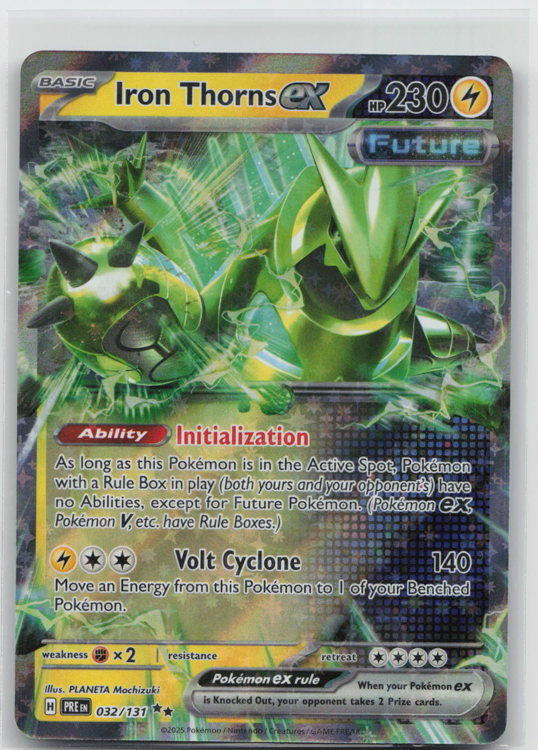 Iron Thorns ex - Prismatic Evolutions 032/131