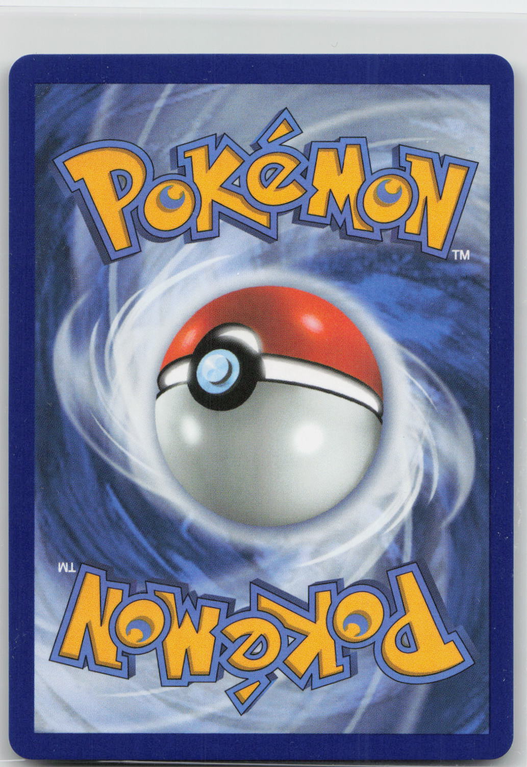 Back of card