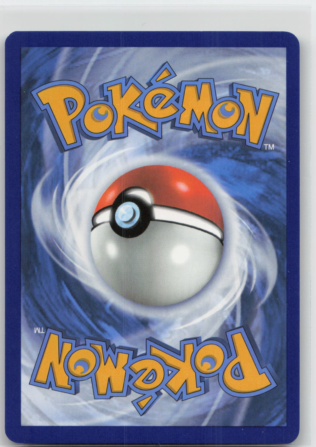 Back of card