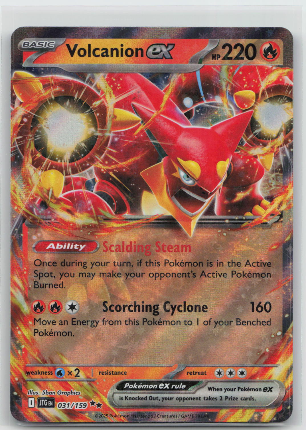 Volcanion ex - Journey Together 031/159