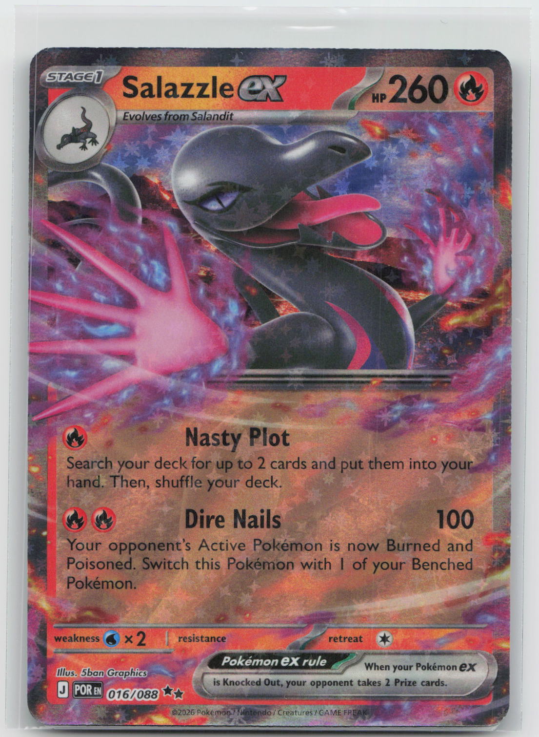 Salazzle ex - Perfect Order 016/088