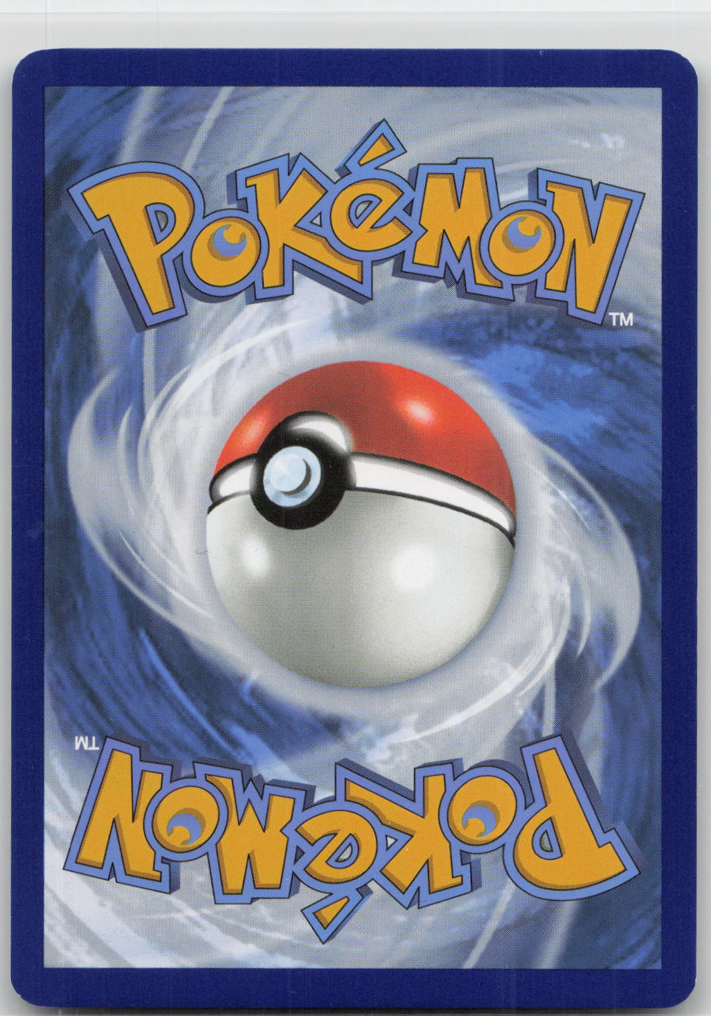 Back of card