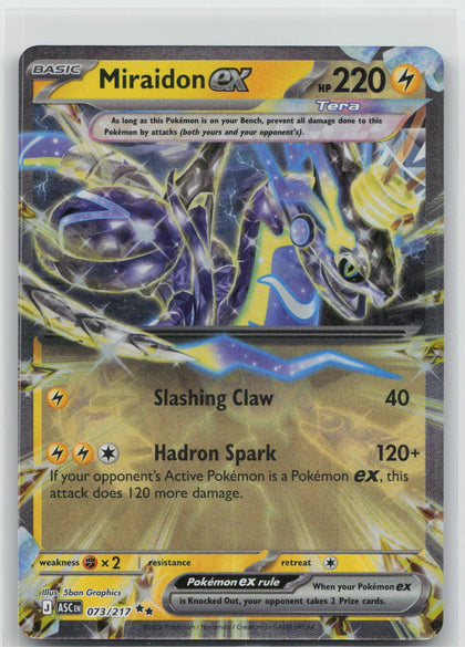 Miraidon ex - Ascended Heroes 073/217