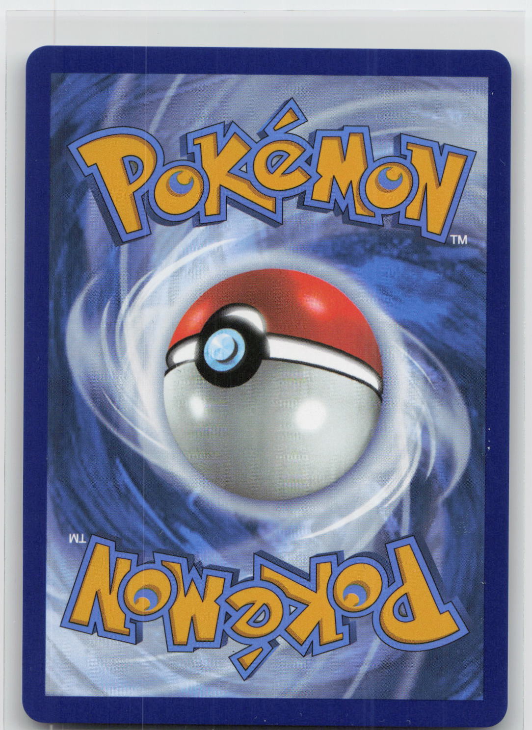 Back of card