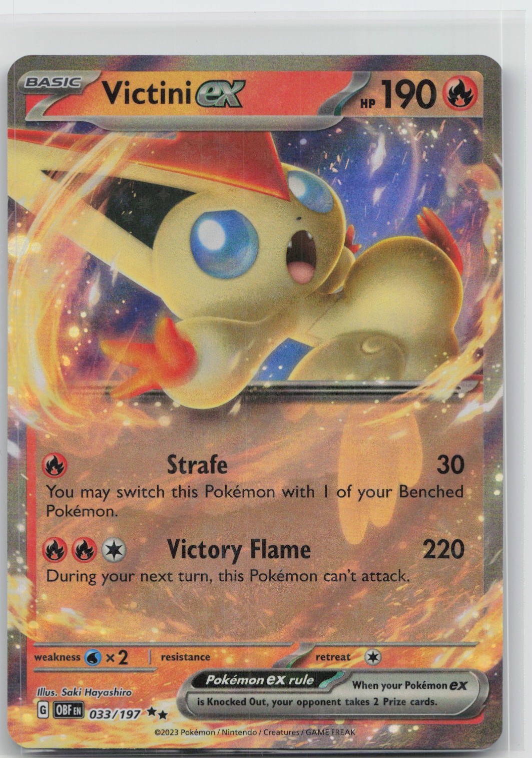 Victini ex - Obsidian Flames 033/197