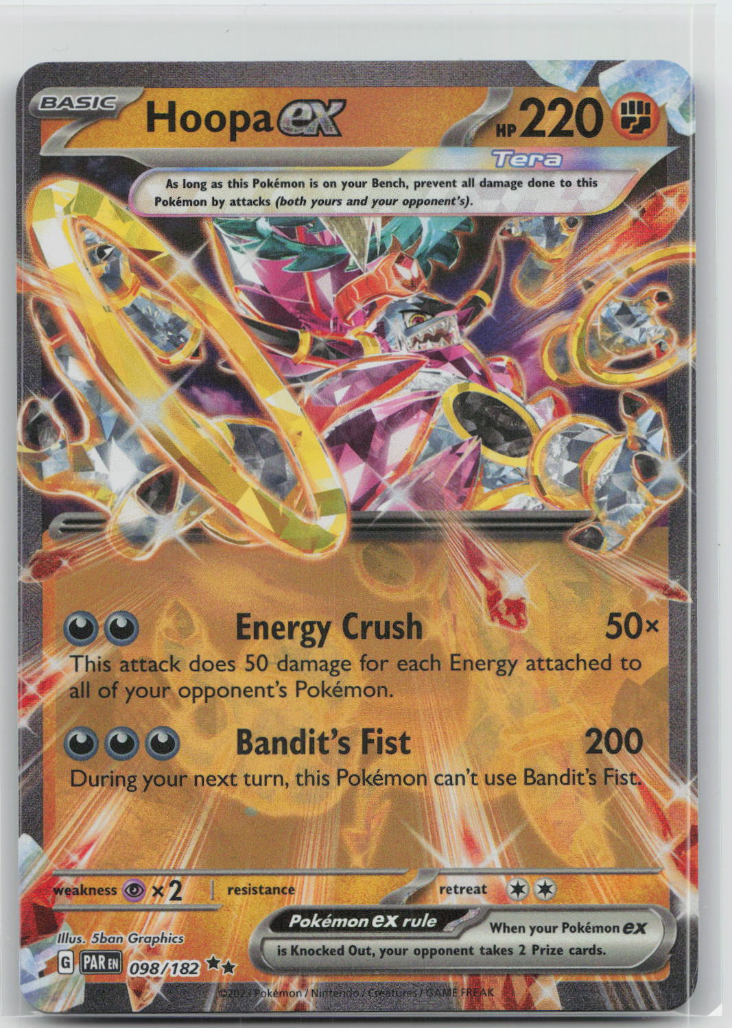 Hoopa ex - Paradox Rift 098/182