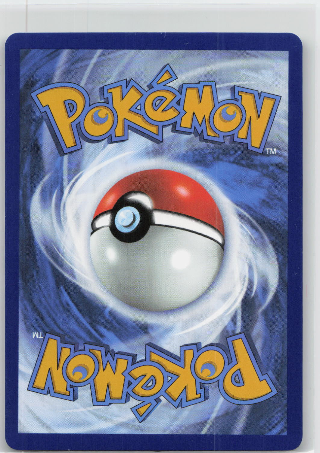 Back of card