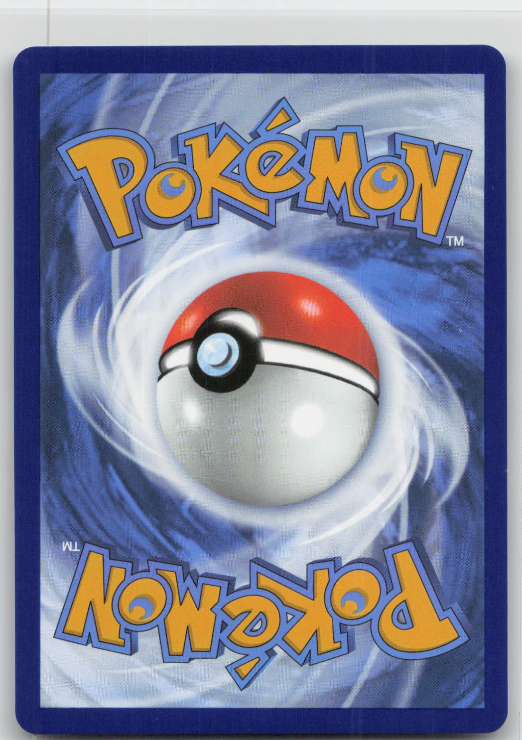 Back of card