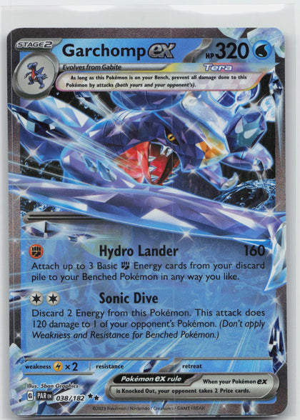 Garchomp ex - Paradox Rift 038/182