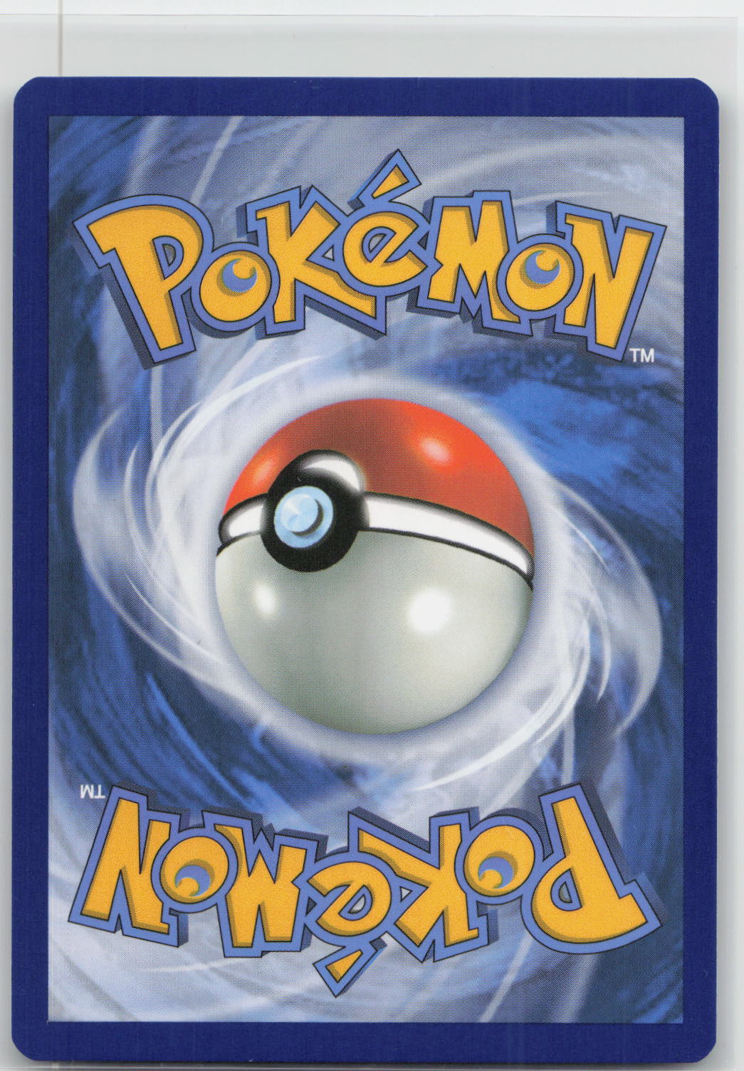 Back of card
