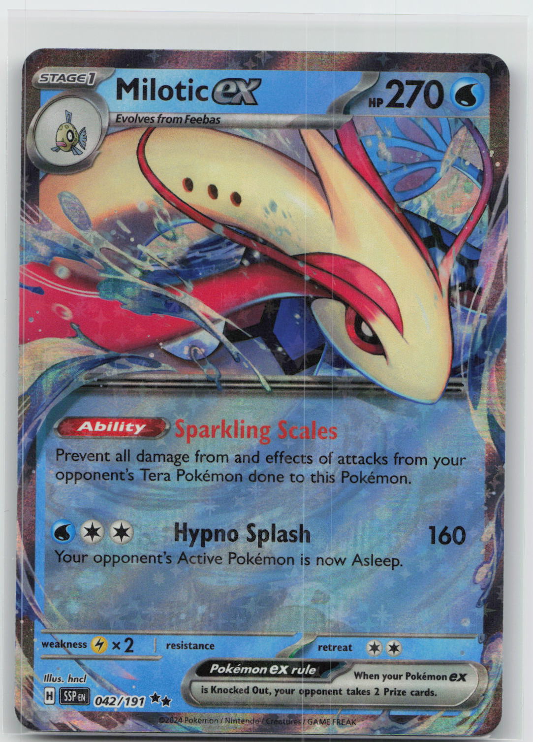Milotic ex - Surging Sparks 042/191