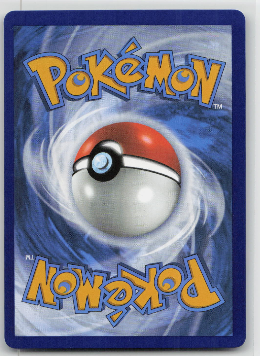Back of card