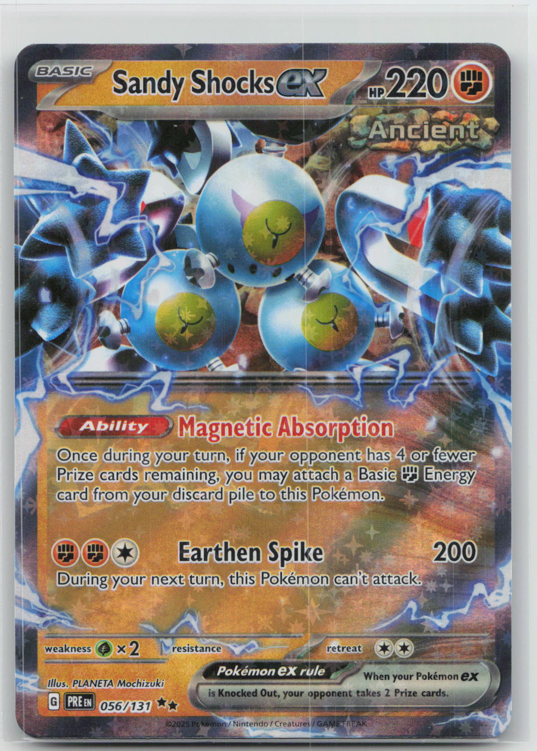 Sandy Shocks ex - Prismatic Evolutions 056/131