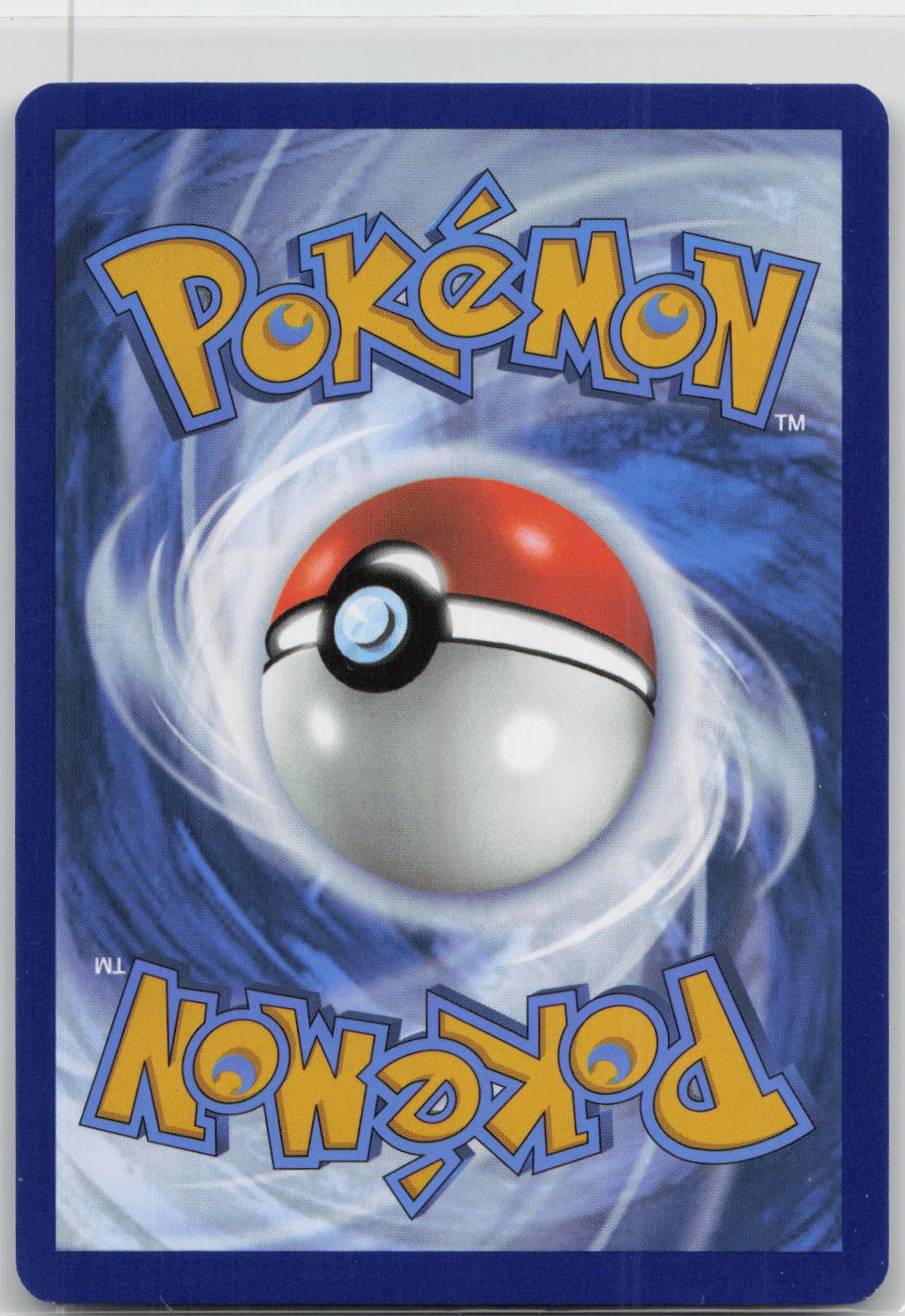 Back of card