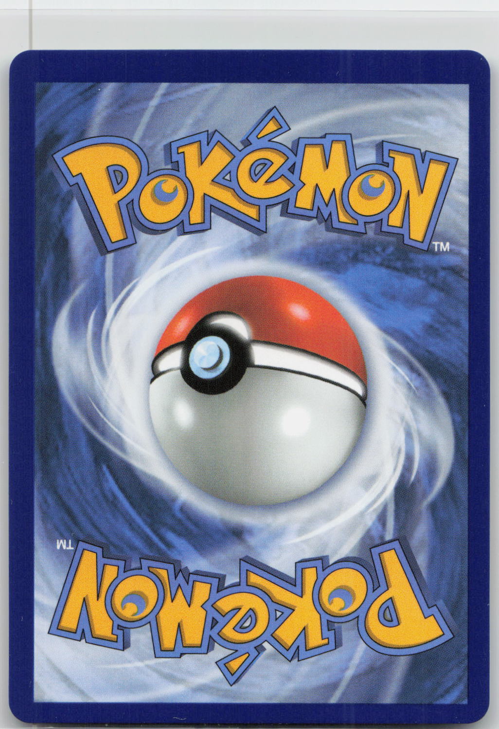 Back of card