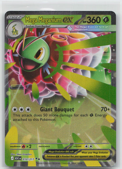 Mega Meganium ex - Ascended Heroes 010/217
