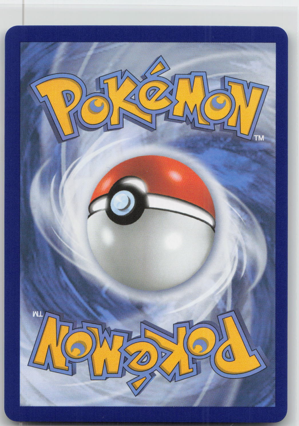 Back of card