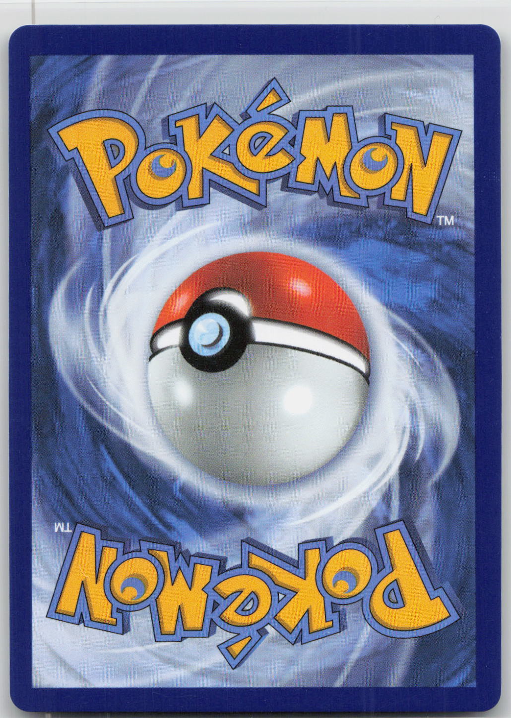 Back of card