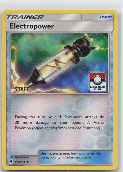 Electropower (Staff · League Cup) - Lost Thunder 172/214