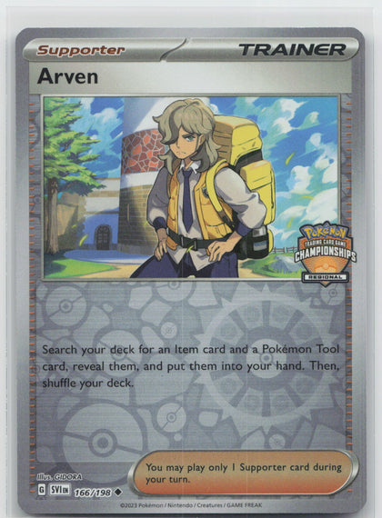 Arven (Regional Championships) - Scarlet & Violet 166/198