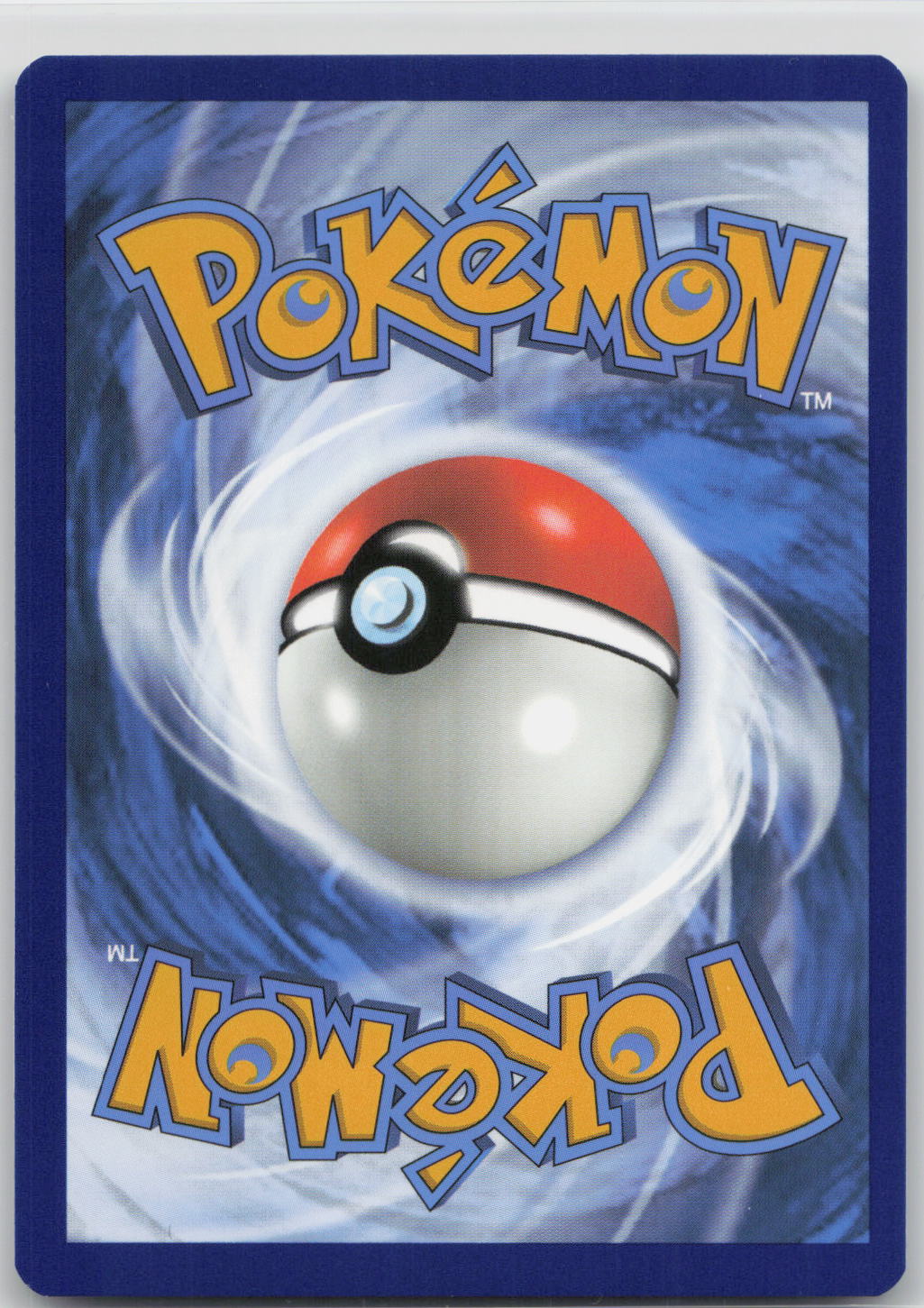 Back of card