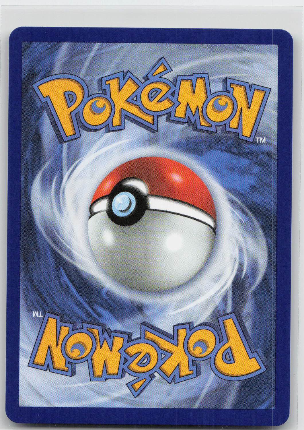 Back of card
