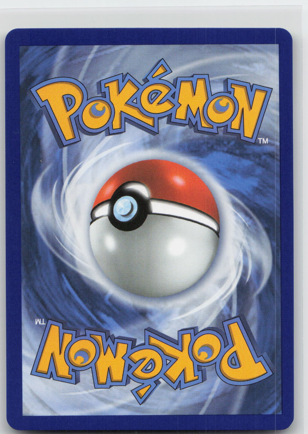 Back of card
