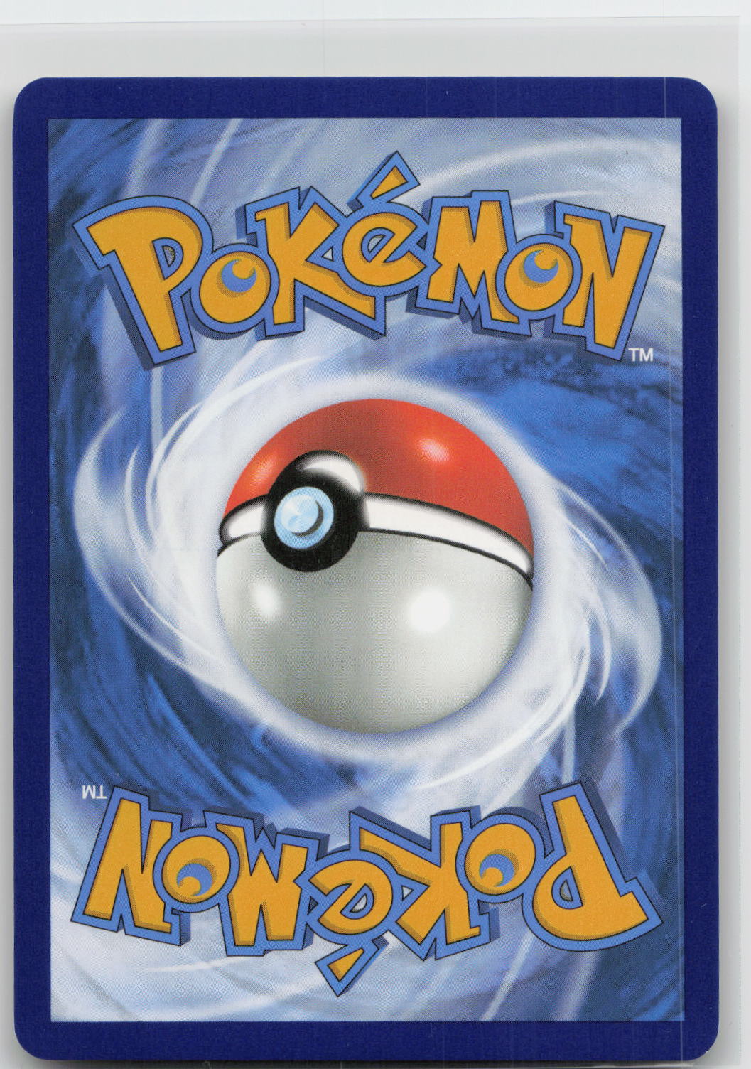 Back of card
