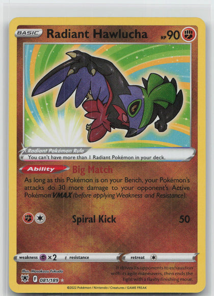 Radiant Hawlucha - Astral Radiance 081/189