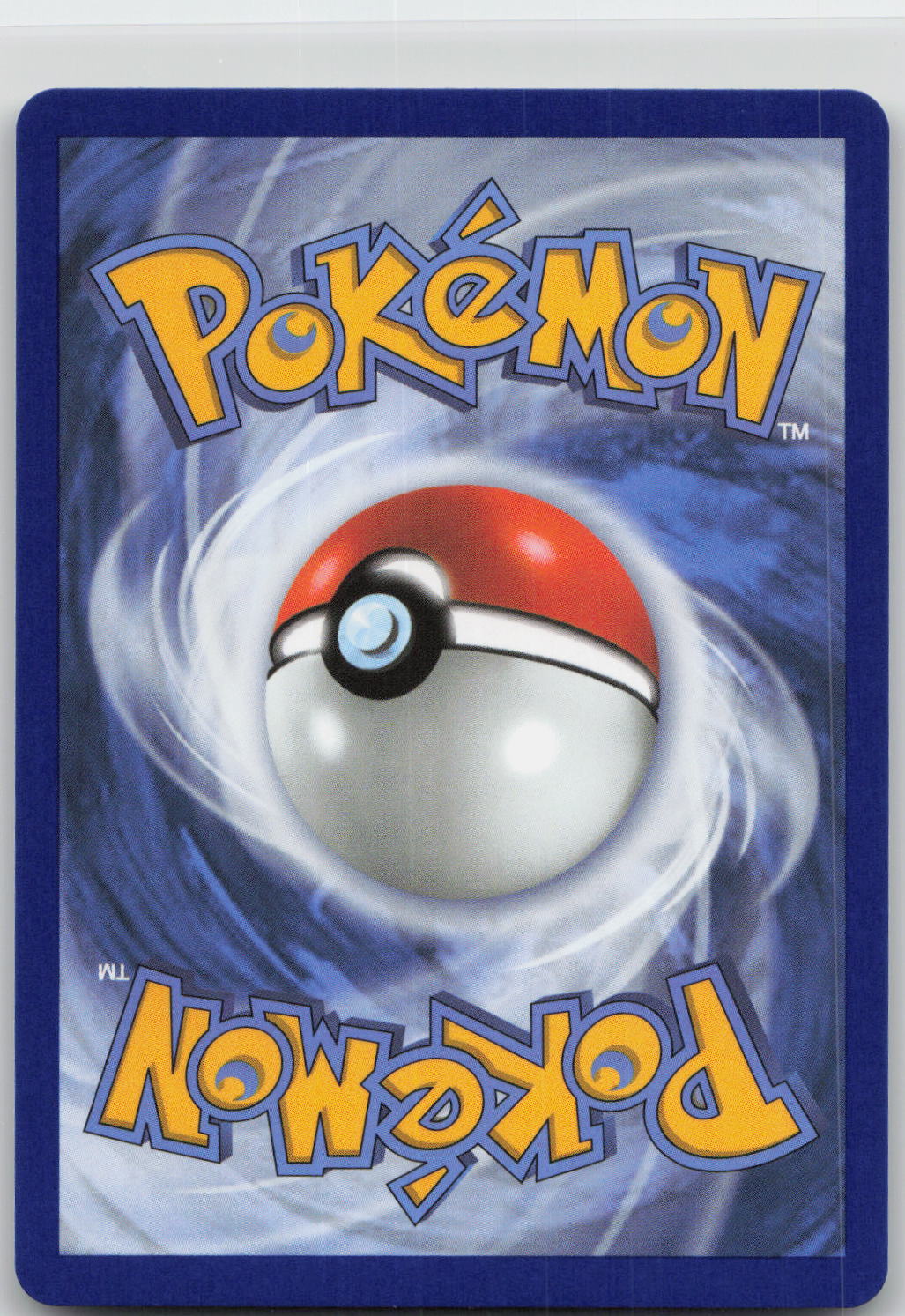 Back of card