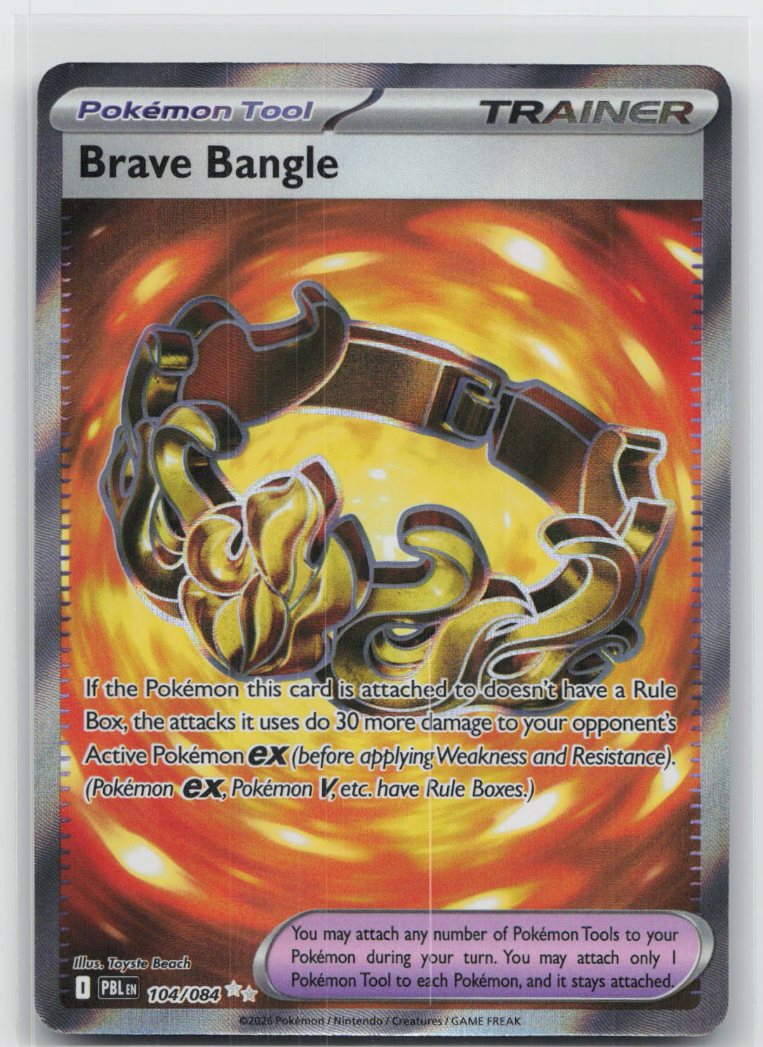 Brave Bangle - Pitch Black 104/084