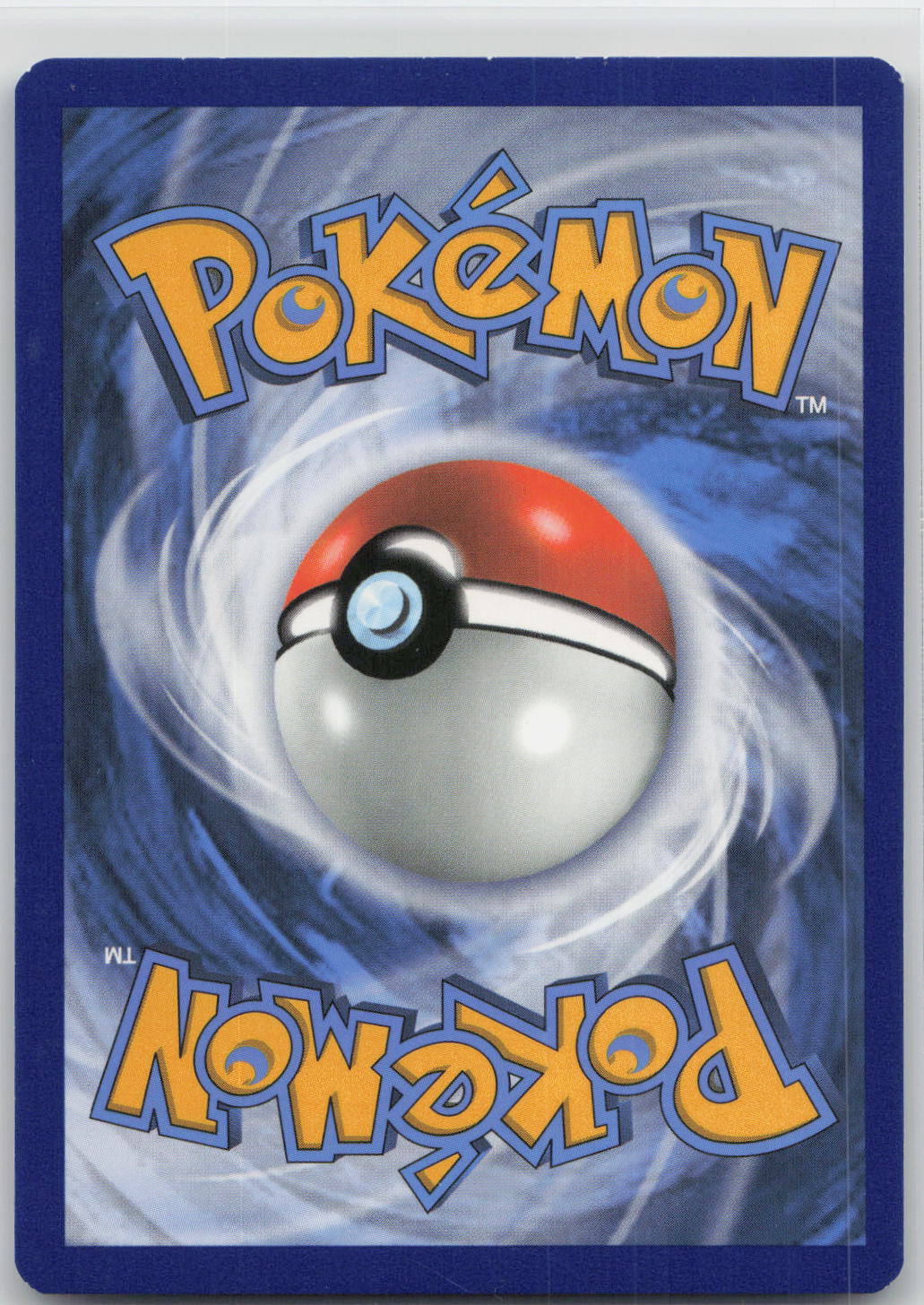 Back of card